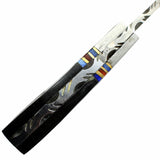 TheBoneEdge  7" Damascus Steel Knife Fixed Blade FullTang Black  Horn Handle