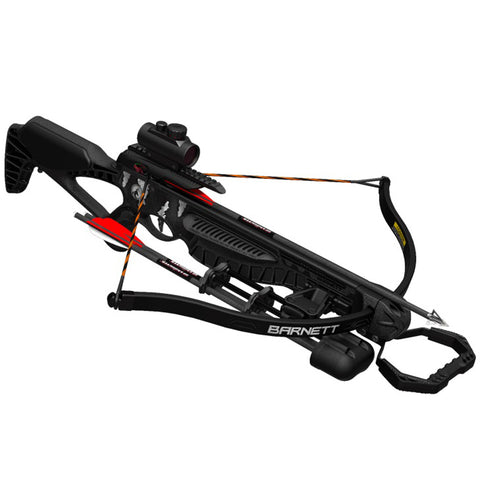 Barnett Blackcat Recurve Crossbow with Red Dot Sight Arrows & Quiver