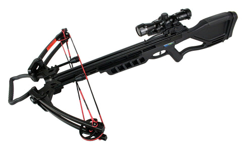 175LBS Cobra Hunting Crossbow W/ Dry Fire Inhibitor Black