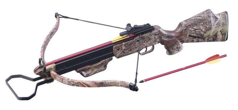 150 Lbs camouflage Hunting Crossbow +Scope + Pack of Arrows