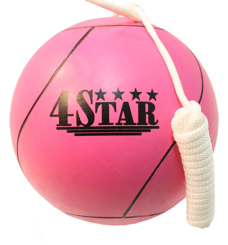 New Pink Tether Ball for Play Grounds & Picnics with Rope