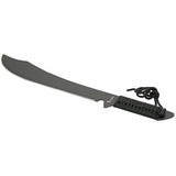 Defender Deluxe 19" Long Machete Ninja Sword High Quality with Sheath Sharp Blade