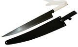 Defender High Quality 28" Fantasy Sword with Sheath Black Blade Ninja Sword New