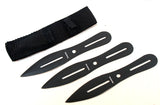 7.5" Set of 3 Throwing Knives with Sheath
