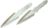 Set of 2 Throwing Knives with Sheath Sharp